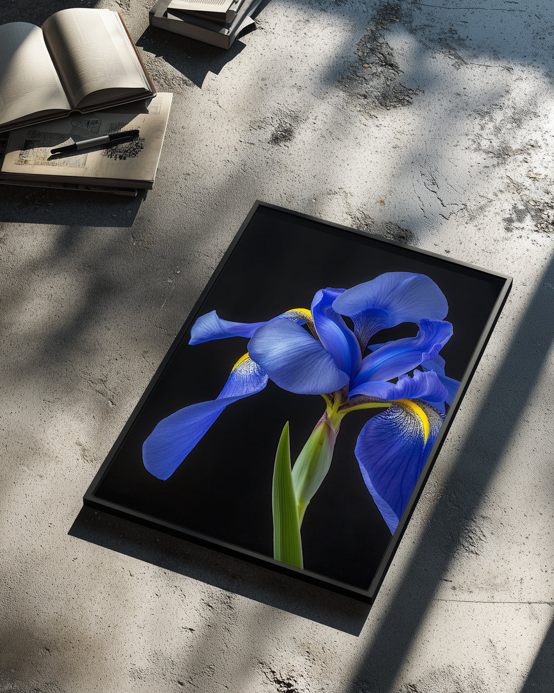 Azure Noir Poster Tablosu
