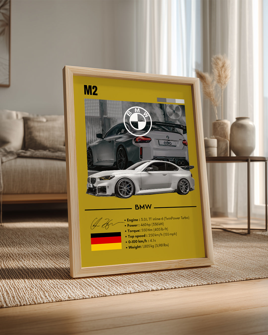 BMW M2 Poster Tablosu