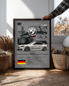 BMW M2 GRİ Poster Tablosu