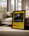 BMW M3 Poster Tablosu