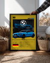 BMW M4 Poster Tablosu