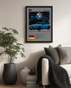 BMW M4 GRİ Poster Tablosu