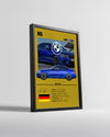 BMW M5 Poster Tablosu
