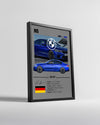 BMW M5 GRİ Poster Tablosu