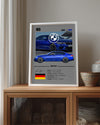 BMW M5 GRİ Poster Tablosu