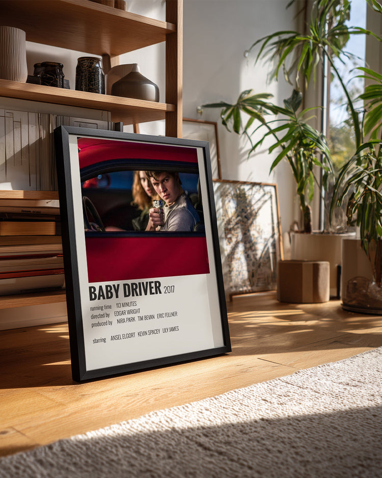 Baby Driver Poster Tablosu