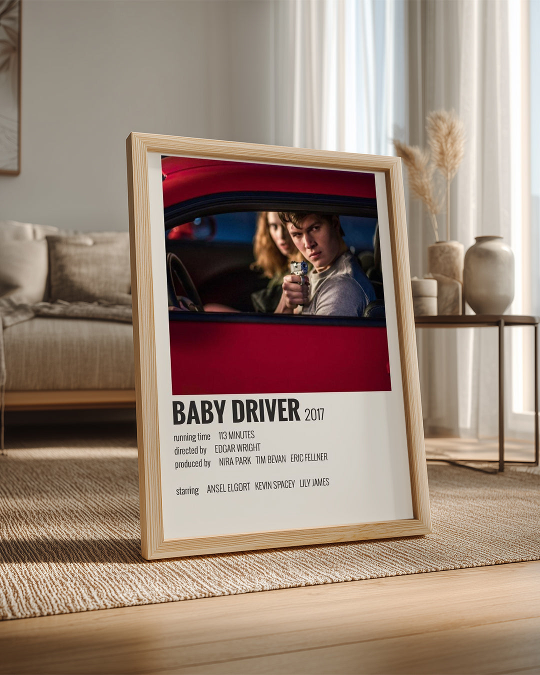 Baby Driver Poster Tablosu