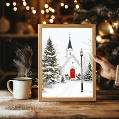 Baby Reindeer Portrait Poster Tablosu