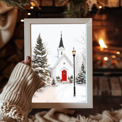 Baby Reindeer Portrait Poster Tablosu