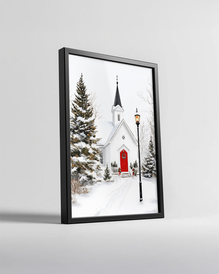 Baby Reindeer Portrait Poster Tablosu