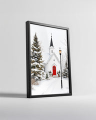 Baby Reindeer Portrait Poster Tablosu