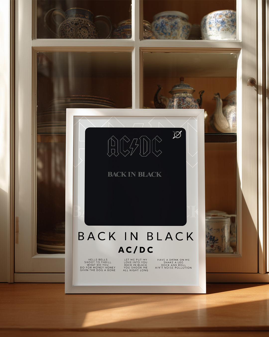 Back In Black - ACDC Poster Tablosu
