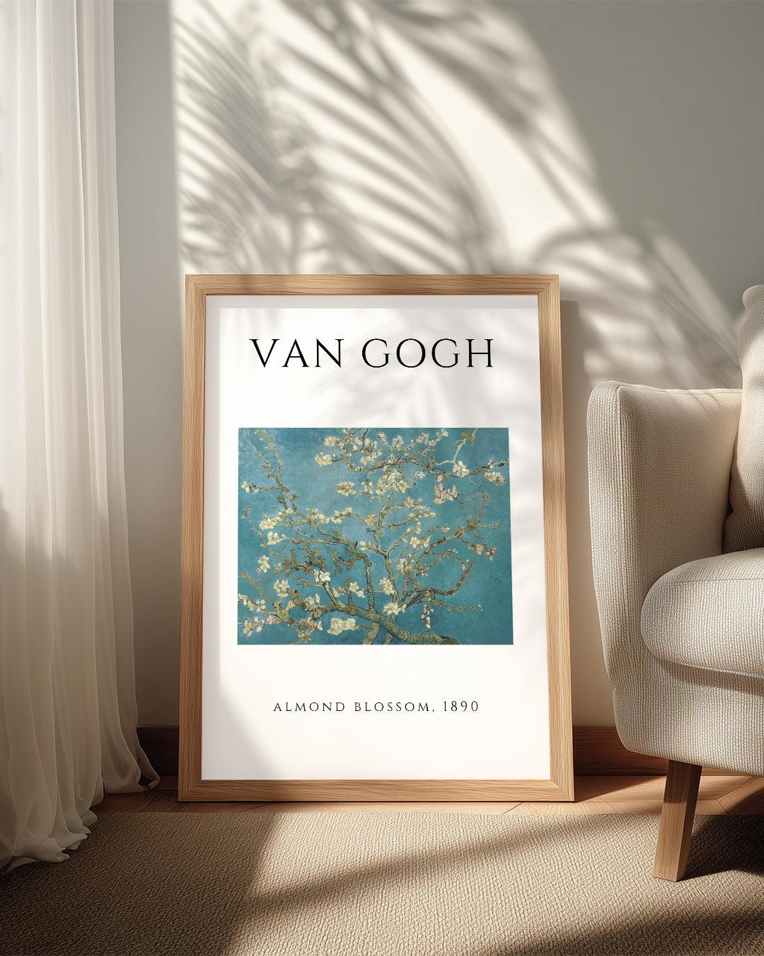 Badem Çiçeği - Vincent van Gogh - 1890 Poster Tablosu