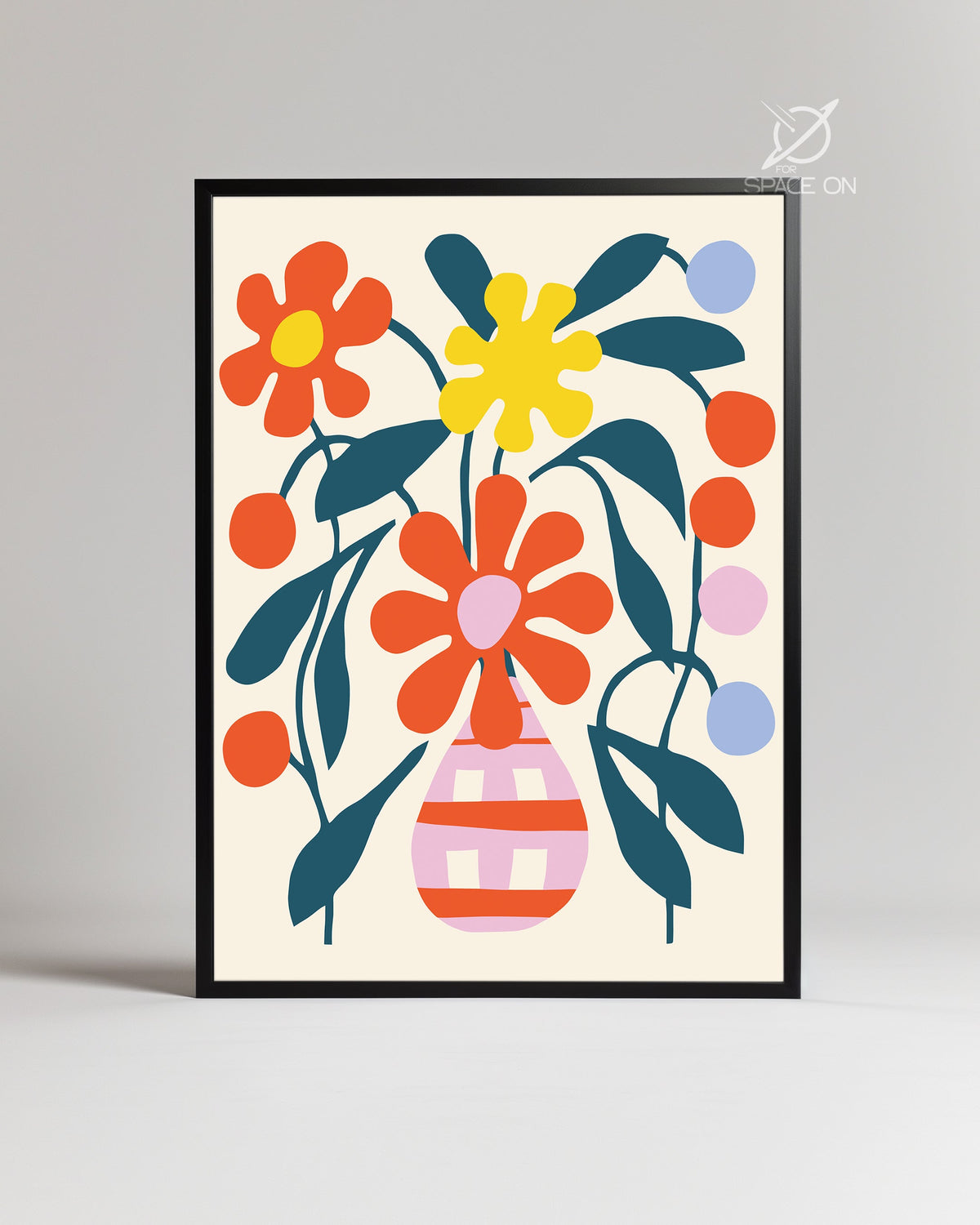 Baie Fleurie Poster Tablosu