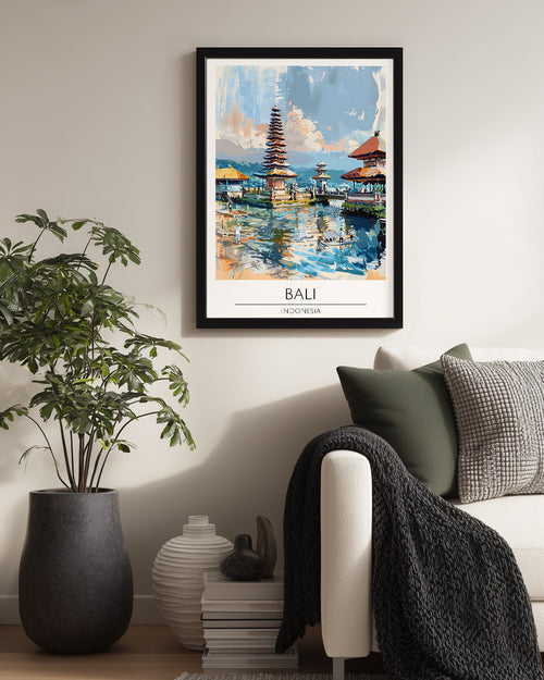 Bali Endonezya Poster Tablosu