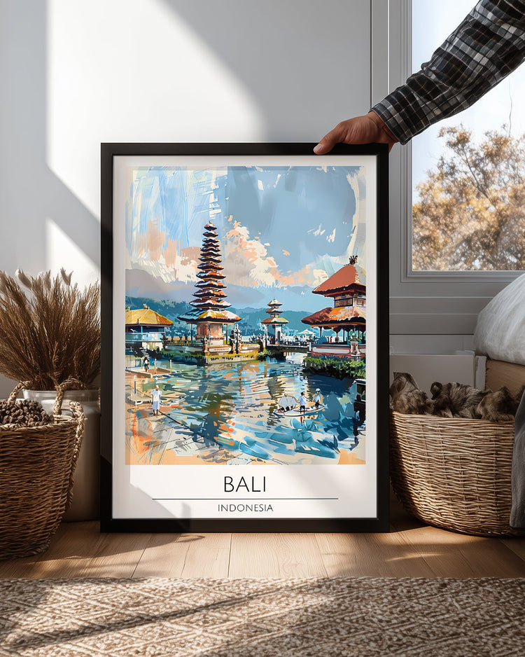 Bali Endonezya Poster Tablosu
