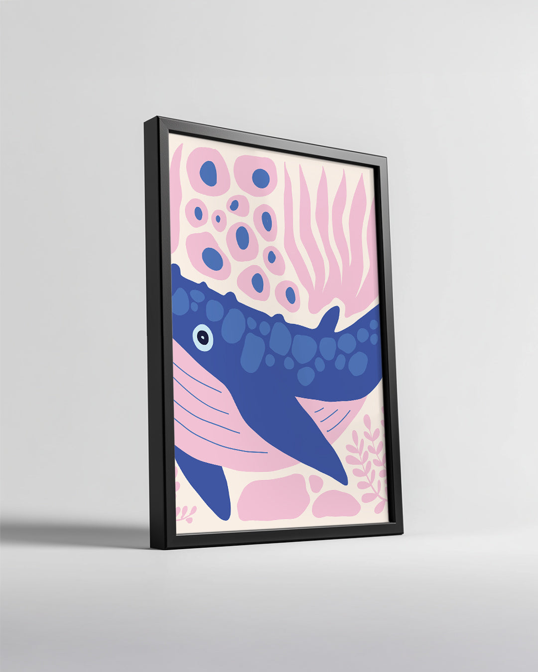 Balina - Mavi Su Kütlesi Poster Tablosu