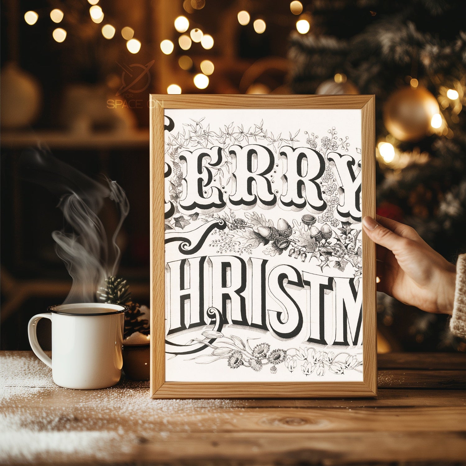 Balsam Christmas Tree Poster Tablosu