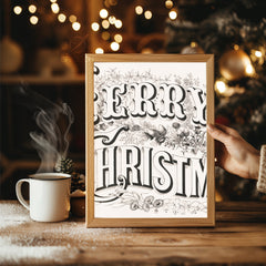 Balsam Christmas Tree Poster Tablosu