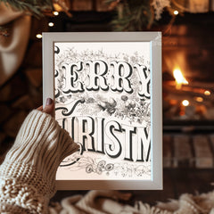 Balsam Christmas Tree Poster Tablosu