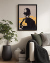 Banksy Copper Poster Tablosu