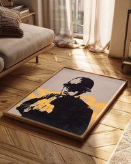 Banksy Copper Poster Tablosu