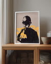 Banksy Copper Poster Tablosu