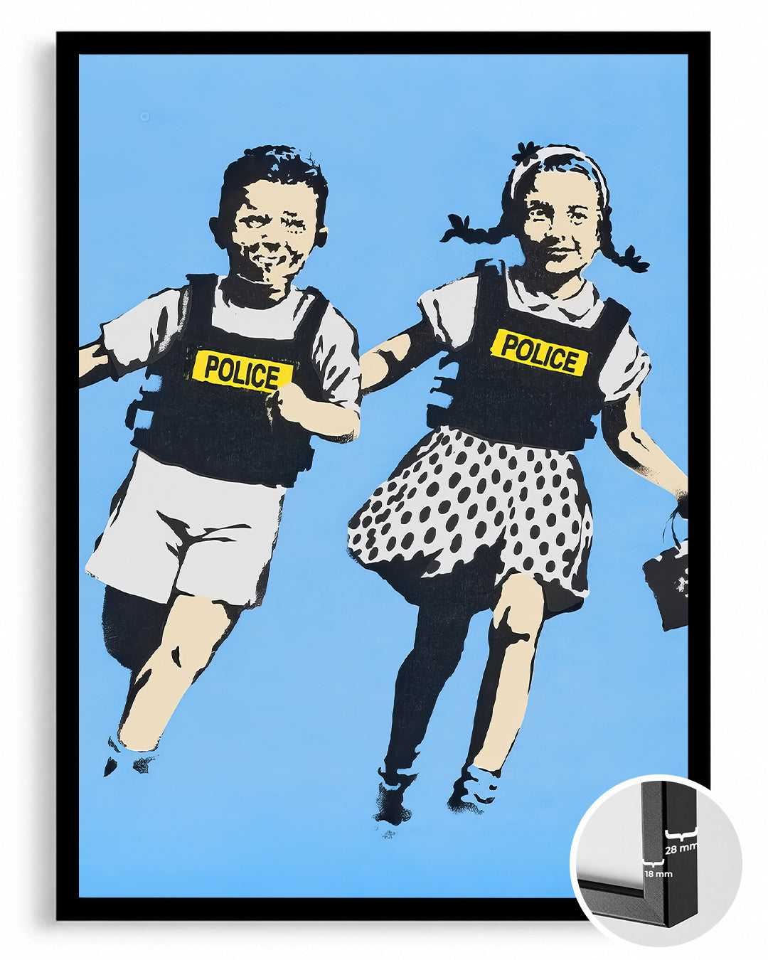 Banksy Kids Poster Tablosu