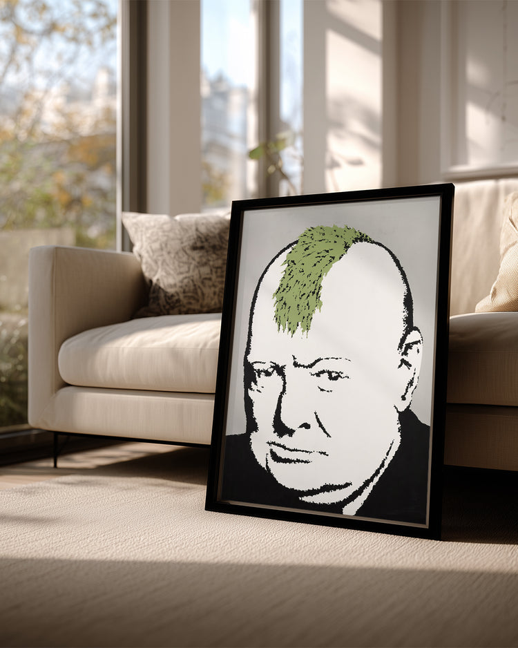 Banksy Punk Poster Tablosu