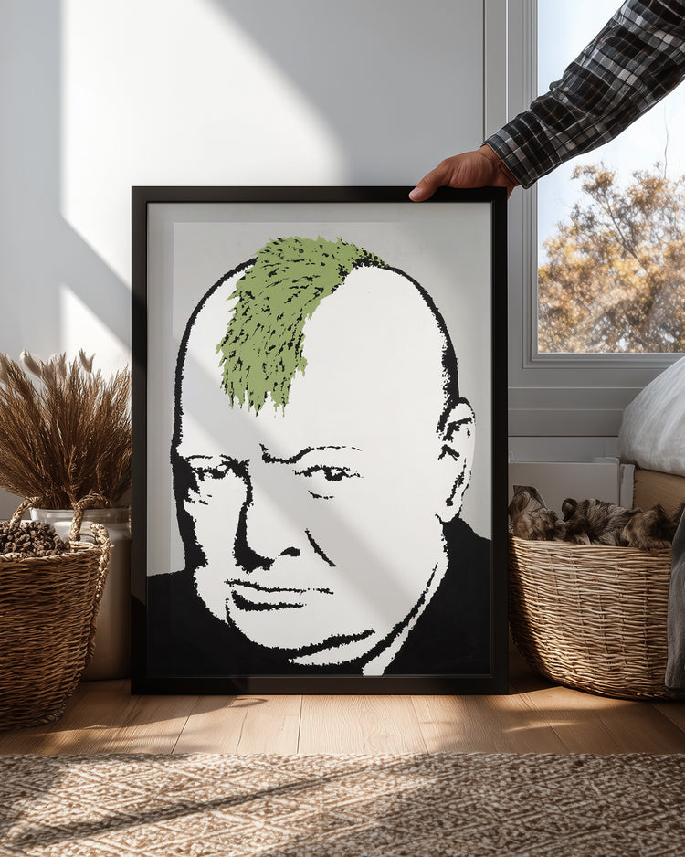 Banksy Punk Poster Tablosu