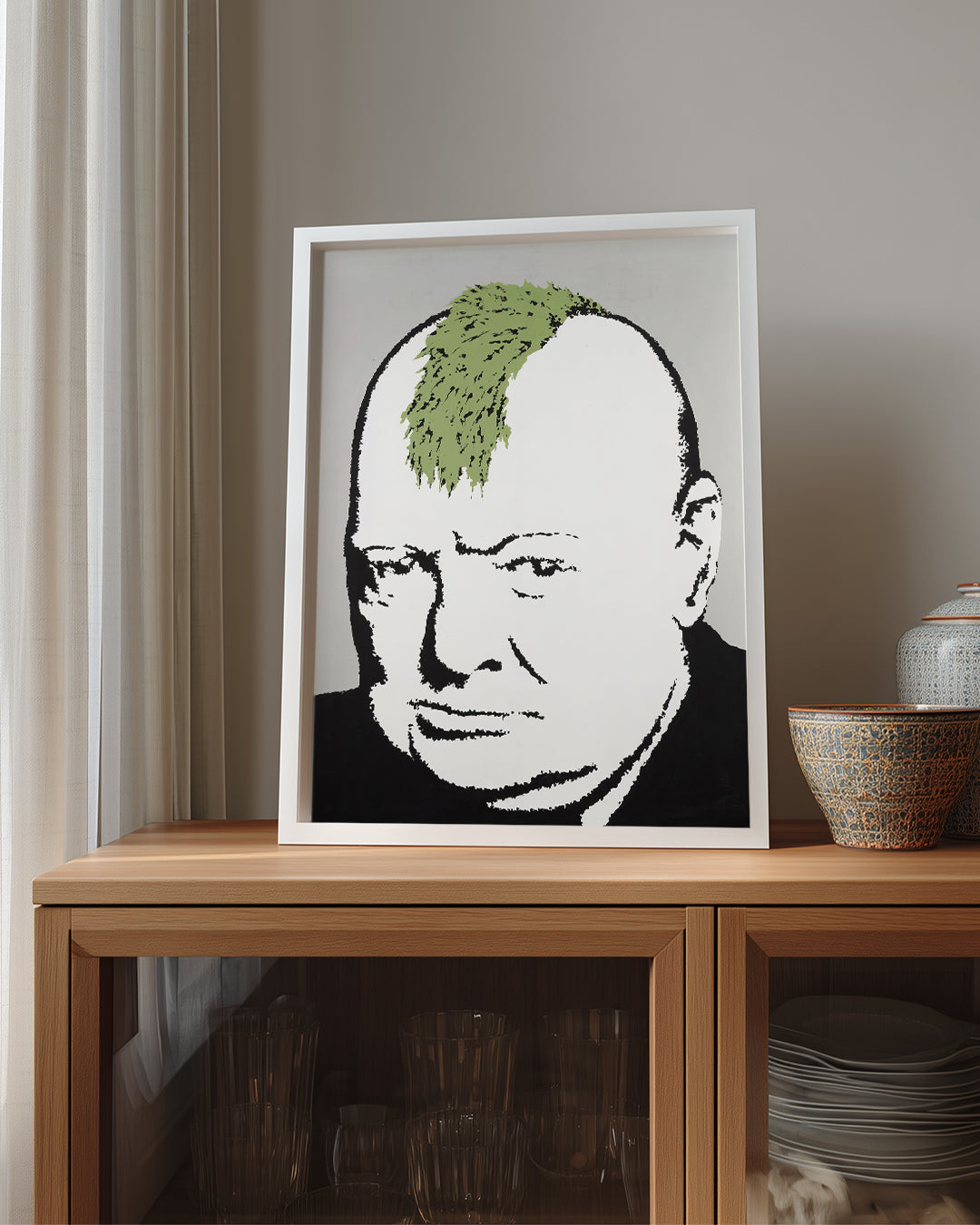 Banksy Punk Poster Tablosu