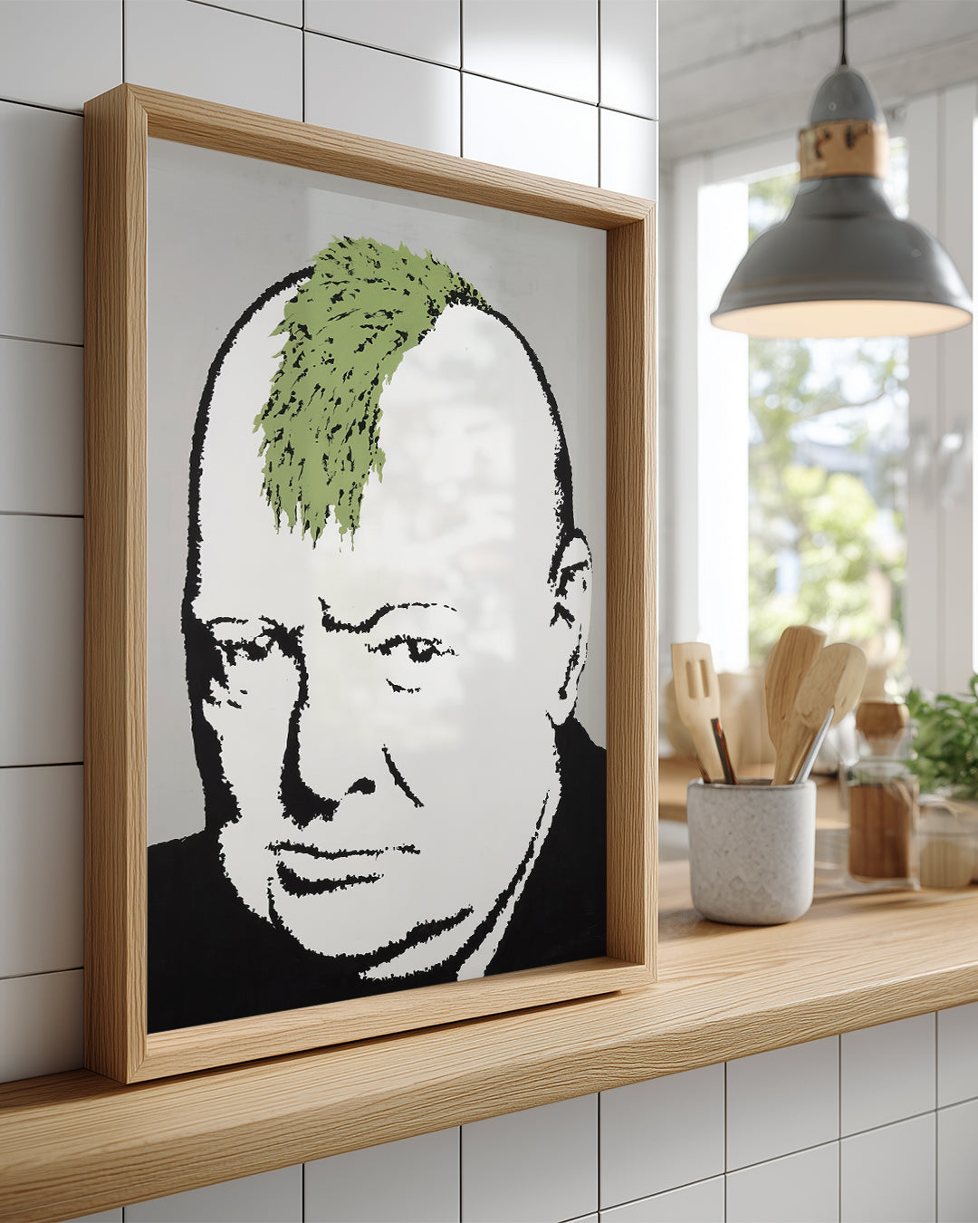 Banksy Punk Poster Tablosu