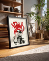 Banksy Rat Poster Tablosu
