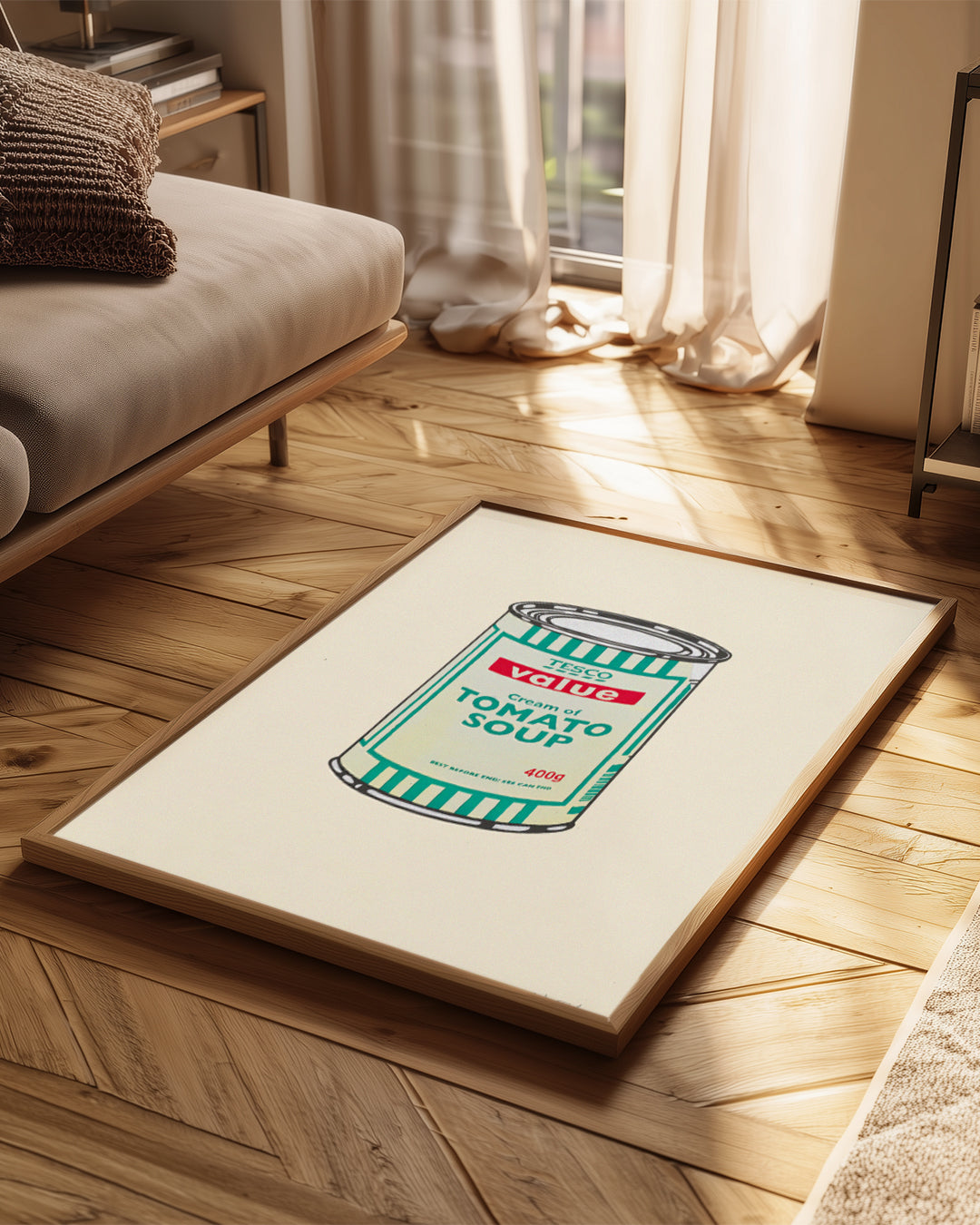 Banksy Soup Poster Tablosu