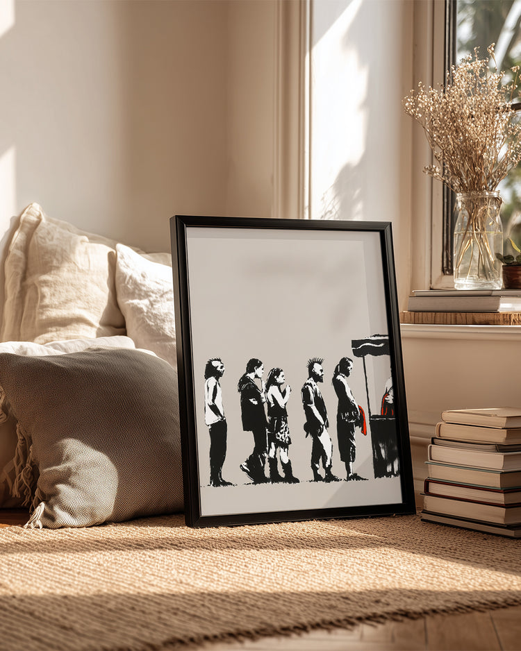 Banksy Stall Poster Tablosu