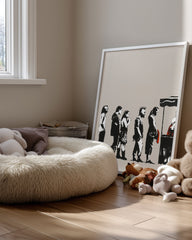 Banksy Stall Poster Tablosu