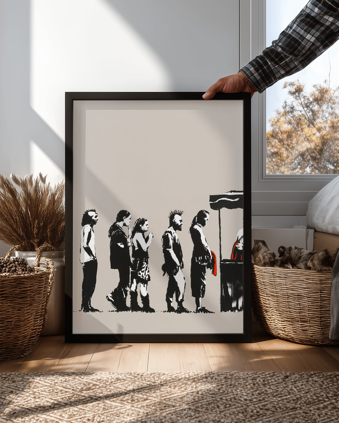Banksy Stall Poster Tablosu