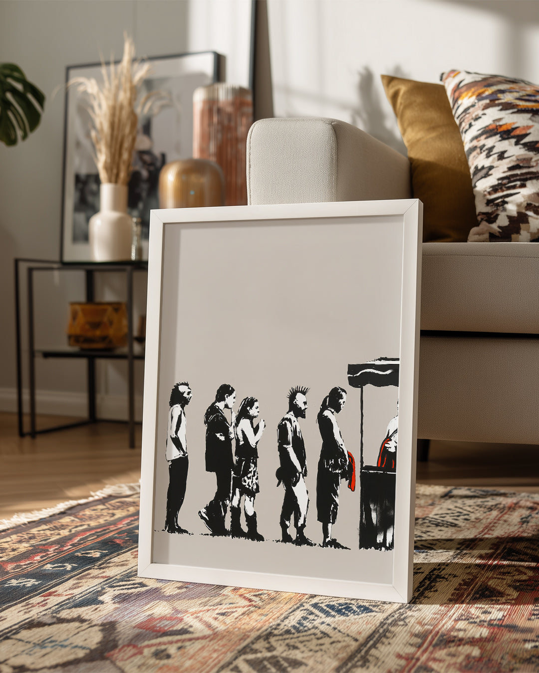 Banksy Stall Poster Tablosu