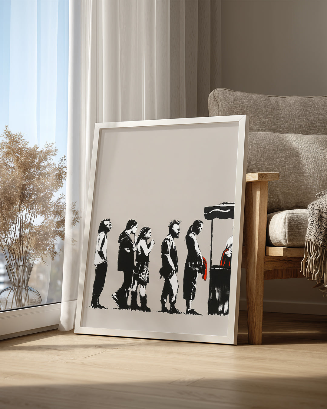 Banksy Stall Poster Tablosu