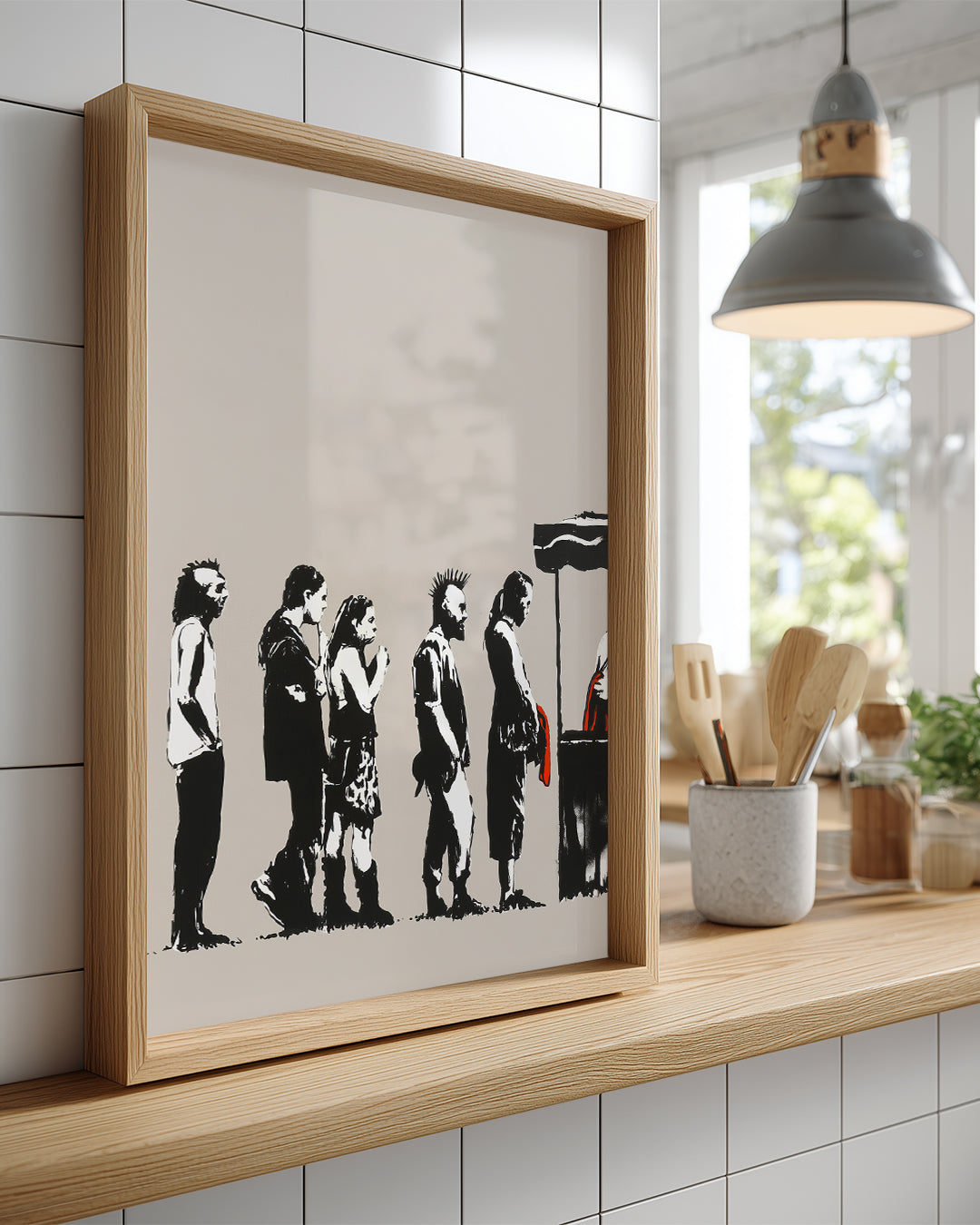 Banksy Stall Poster Tablosu
