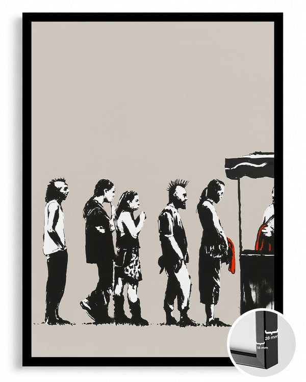 Banksy Stall Poster Tablosu