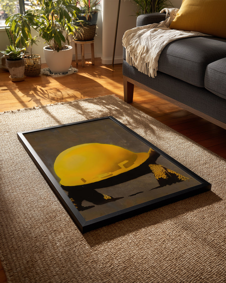 Banksy Turtle Poster Tablosu