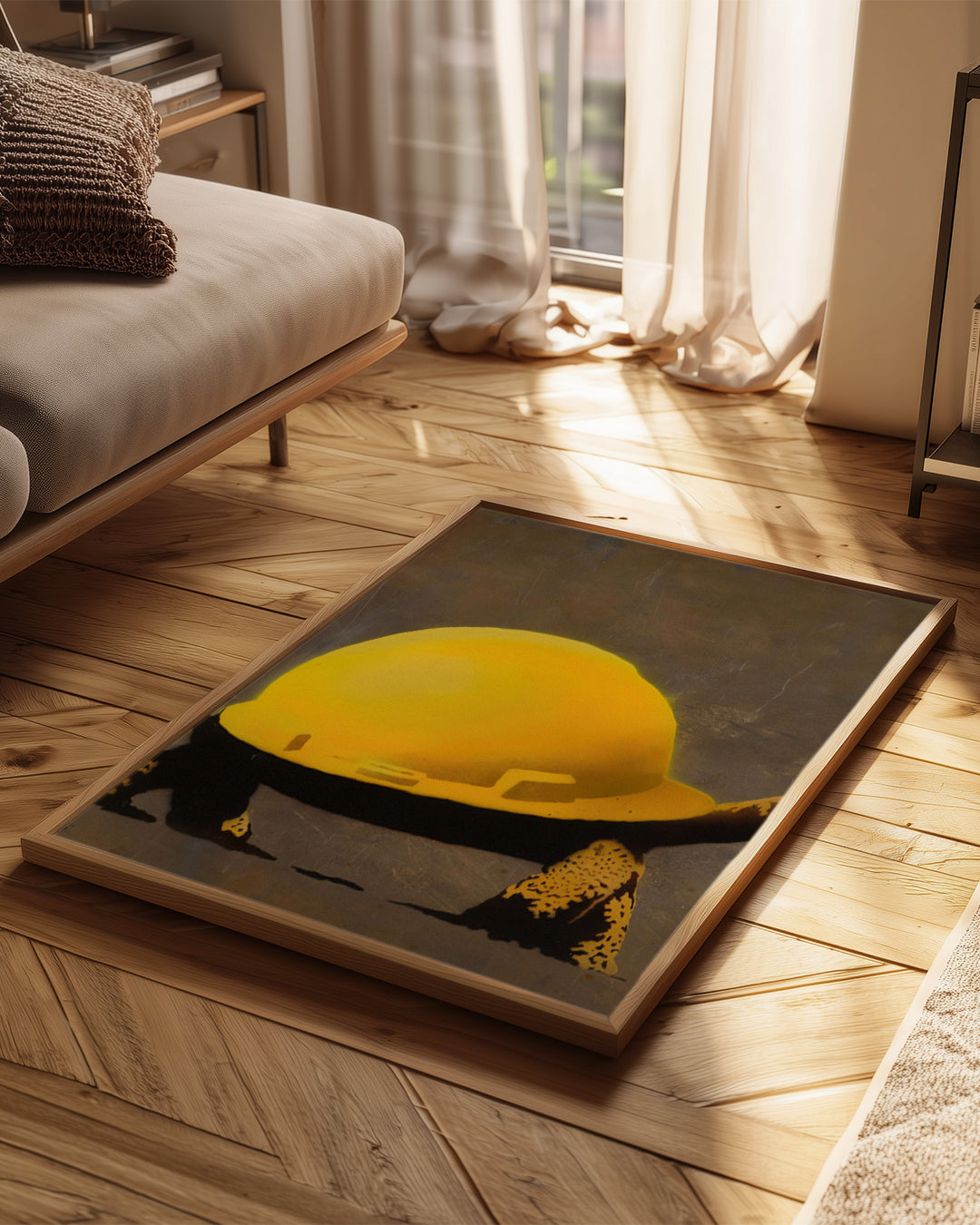 Banksy Turtle Poster Tablosu