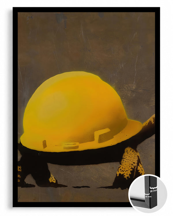 Banksy Turtle Poster Tablosu