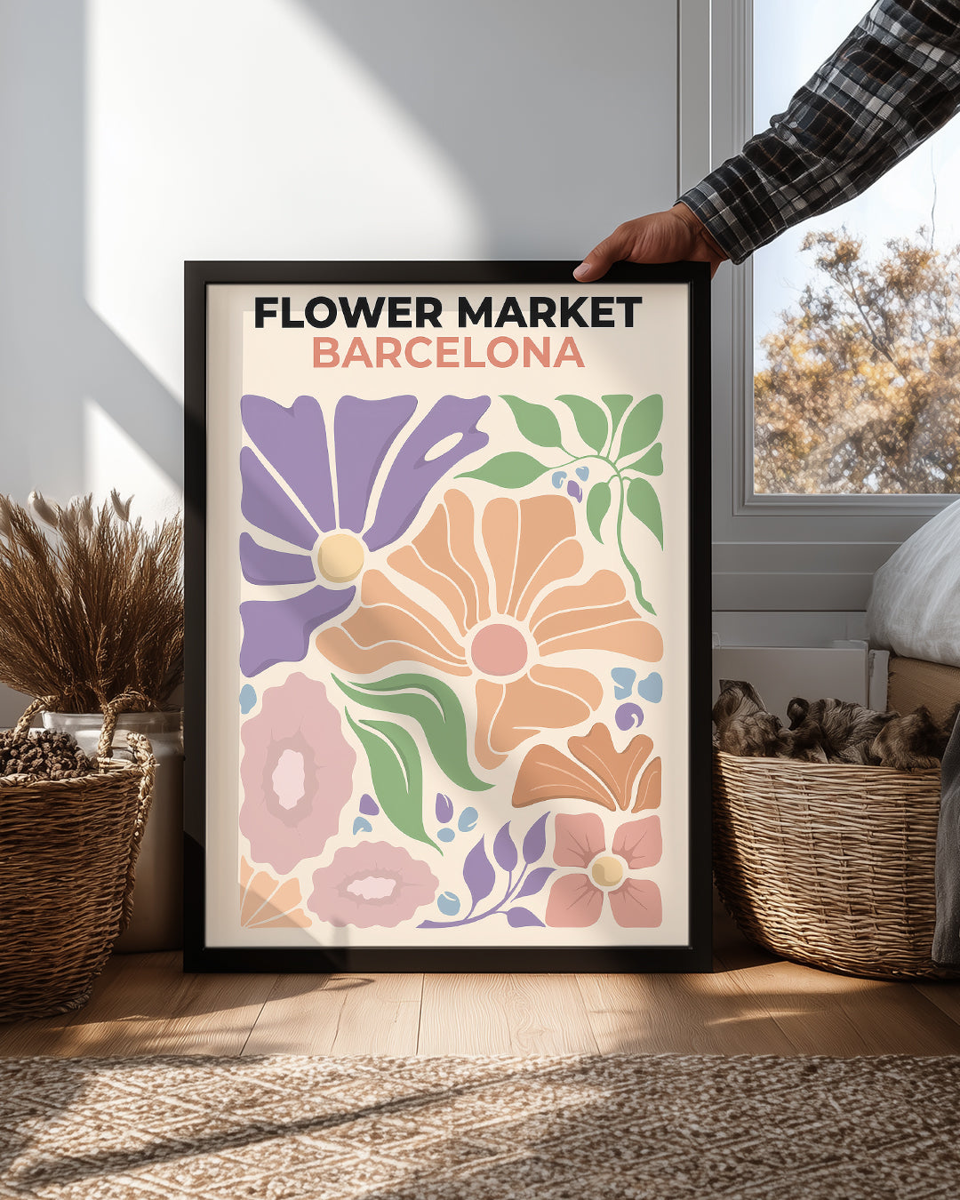 Barca Flora Poster Tablosu