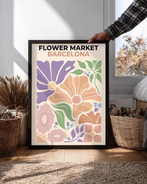 Barca Flora Poster Tablosu