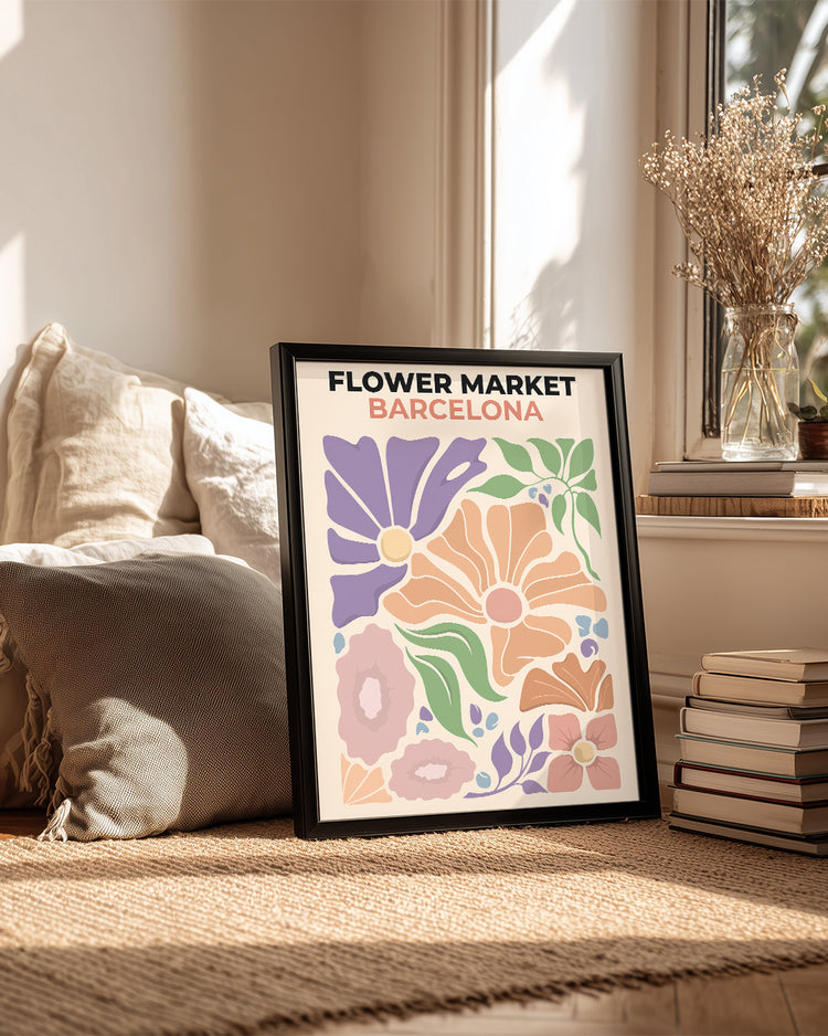 Barca Flora Poster Tablosu