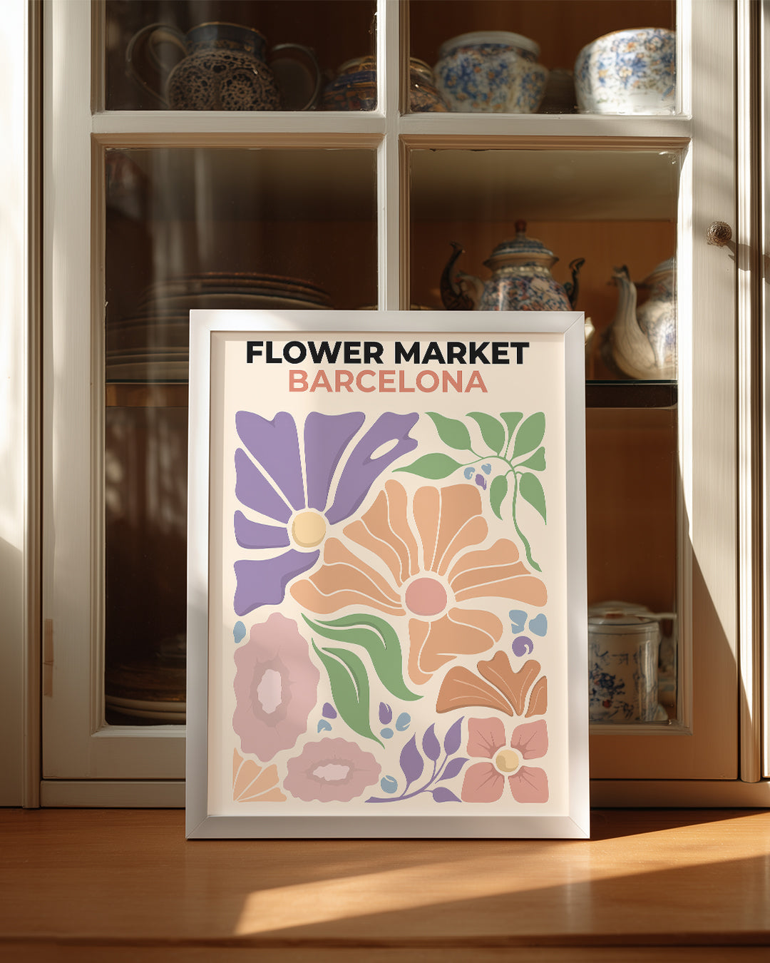 Barca Flora Poster Tablosu