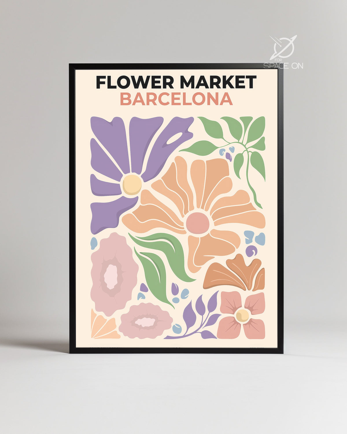 Barca Flora Poster Tablosu
