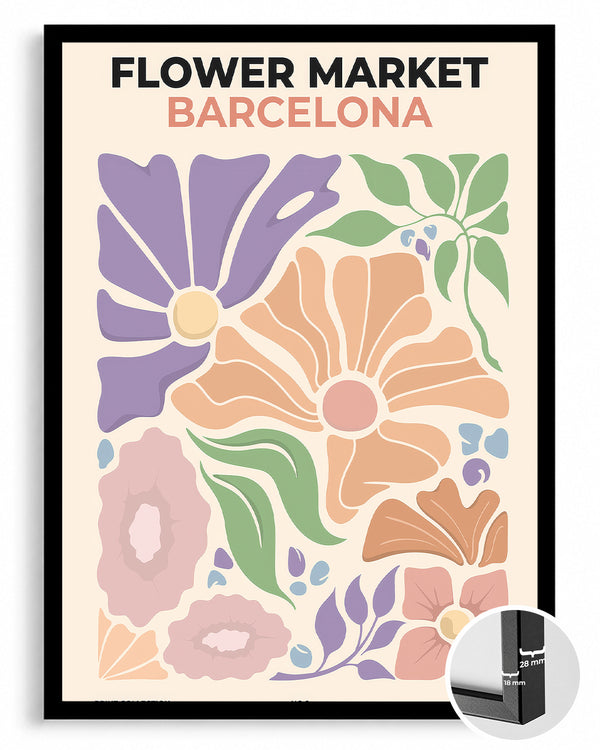 Barca Flora Poster Tablosu